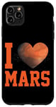 iPhone 11 Pro Max Planet Martian I Love Mars Heart Case