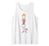 Disney Phineas and Ferb Candace Big Standing Pose Tank Top