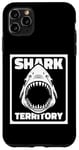 Coque pour iPhone 11 Pro Max Shark Territory Whale Hammerhead White Lover Shark