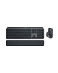 Logitech MX Keys S Combo clavier Souris incluse RF sans fil + Bluetooth AZERTY Belge Graphite