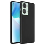 OnePlus Nord 2T Resistant Silicone Gel Flexible Case Black