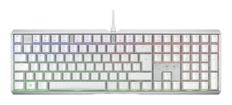 CHERRY XTRFY MX 3.1 - Clavier - 100% - full size - rétroéclairé - USB-C - QWERTZ - Allemand - commutateur : CHERRY MX2A Red - blanc