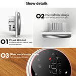 JY (Black)Wireless WiFi Smart Thermostat LED Display Voice APP Control AC95~240V