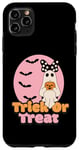 Coque pour iPhone 11 Pro Max Trick Or Treat Girl Retro Halloween Fantôme