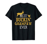 Mens Funny GRAMPAW Fathers Day Gift for Dad or Grandpa hunter T-Shirt