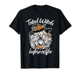 Witch Coffee Halloween Costume Spooky Season Fall Autumn T-Shirt