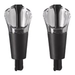 Vacu Vin - Wine Server & Stopper 2-pack Svart