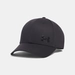 Casquette réglable avec logo en métal Under Armour Sportstyle pour homme Noir / Argent TAILLE UNIQUE