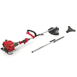 Mountfield MM2603 3 in 1 Garden Multi-Tool, Grass Trimmer, long reach hedge Trimmer and Brushcutter, Petrol Engine