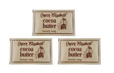 Queen Elisabeth Cocoa Butter Beauty Soap 200g - Pack of 3