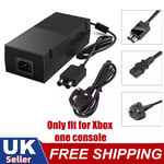 Brick Power Supply For XBOX ONE Console UK Mains Plug Charger Cable Adapter UK