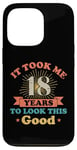 Coque pour iPhone 13 Pro Live Legend 18th years Vintage Birthday Party Celebration