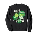 Star Wars The Mandalorian Grogu Cutest Clover in the Patch Sweatshirt