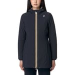 Veste K-Way  Veste Denise St Warm Rversible Bleu Beige