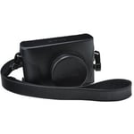 FUJI LC-X100SB LEATHER CASE BLACK