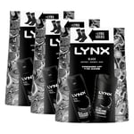 Lynx Mens Black Body Wash & Spray Gift Set for Him w/ Socks, 3pk - One Size