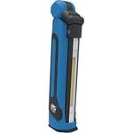 as - Schwabe Lampe d'inspection professionnelle LED avec base magnétique - lampe à main rechargeable - Lampe LED mobile pour l'intérieur et l'extérieur - IP30 - Noir, Bleu I 42824