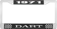 OER LF120171A nummerplåtshållare 1971 dart - svart