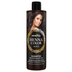 Henna Color Black schampo för mörkt och svart hår 300ml