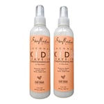 2x Shea Moisture Coconut & Hibiscus Kids Leave-in Conditioning Milk