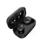 True Wireless Earbuds Bluetooth 5.0 Headphones TWS Earphones in Ear Noise Cancelling with Dual Microphones and Charging Case Mini Invisible Earpieces Binaural Stereo for Sports Running Workout Gym