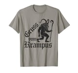 Gruss Vom Krampus Ugly Christmas Monster Men Women Kids T-Shirt