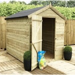 12 x 8 Premier Pressure Treated Apex Shed