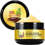 Tanning Accelerator Cream, Golden Tan Accelerator for Outdoor Sun and Tanning &