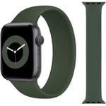 Elastisk Sportarmband Apple Watch 42/44/45/49mm DarkGreen Small