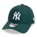 New Era Men's Nos League Ess 9forty New York Yankees Dark Green/White, OneSize