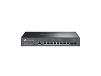 Tp-Link Omada Sg3210x-M2, Hanterad, L2+, 2,5G Ethernet (100/1000/2500), Rackmonterad, 1U