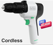 Black+Decker Cordless Hammer Drill Reviva 12V REVHD12C-GB