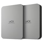 External Hard Drive LaCie Mobile Drive [2022] 4 TB SSD