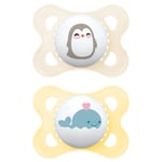 MAM Original Soother Unisex Cute 2-6m 2Pk