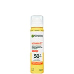 Garnier Vitamin C Brightening Over Make-Up UV Mist Invisible with SPF50+ and Vitamin C 75ml