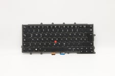 Original 01EP074 Lenovo THINKPAD Clavier Allemand Backlight X270 X260 X250 X240s