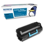 Refresh Cartridges Black 622X Extra High Capacity Toner Compatible With Lexmark