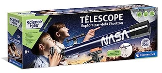 Clementoni - Télescope NASA - Explorez l'espace - pour Enfant dés 8 Ans