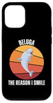 iPhone 13 Pro Vintage Beluga The Reason I Smile Vintage Beluga Lover Case