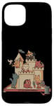 Coque pour iPhone 15 Plus Cats In A Sandbox Summer Bac à litière pour chat Château de sable