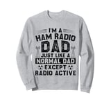 Ham Radio Dad Amateur Ham Radio Operator CB Radio Enthusiast Sweatshirt