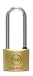 Yale Y1130025080X Serie Y113 Padlock, Long Bow, 25 mm