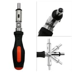 1/4 Inch Hex Interface 180° Adjustable Screwdriver T-type Screwdriver  Machine