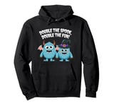 Double the spook, double the fun, matching halloween Pullover Hoodie