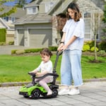 Lamborghini 2 in 1 Baby Ride on Push Car Toddler Push Along Car- Green