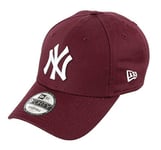 New Era New York Yankees 9forty Adjustable Cap MLB League Essential Maroon - One-Size