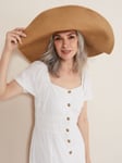 Phase Eight Oversized Straw Hat