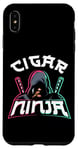 iPhone XS Max Cigar Smoking Ninja Vintage Cigar Ninja Case