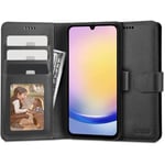 Samsung Galaxy A25 (5G) Tech-Protect Lommebok Flip Deksel med Lommebok & Stativ Funksjon - Svart