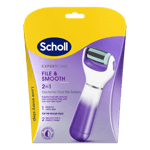 Scholl Purple Pedicure 2in1 elektronisk fotfil